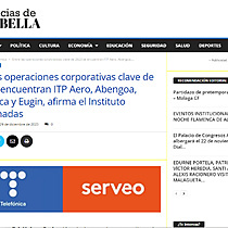 Entre las operaciones corporativas clave de 2023 se encuentran ITP Aero, Abengoa, Telefnica y Eugin, afirma el Instituto Coordenadas